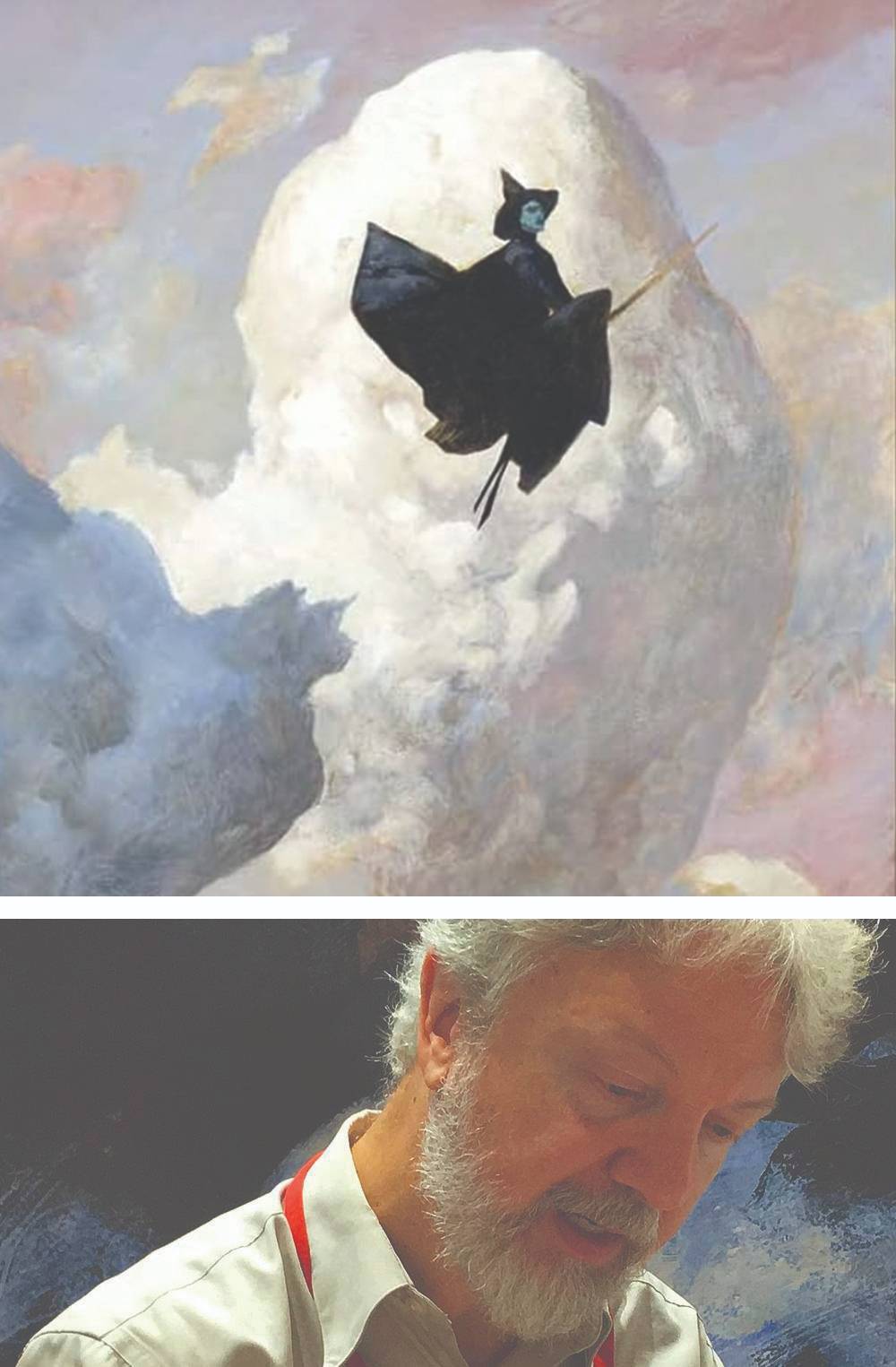 Photo and work of Scott Hampton